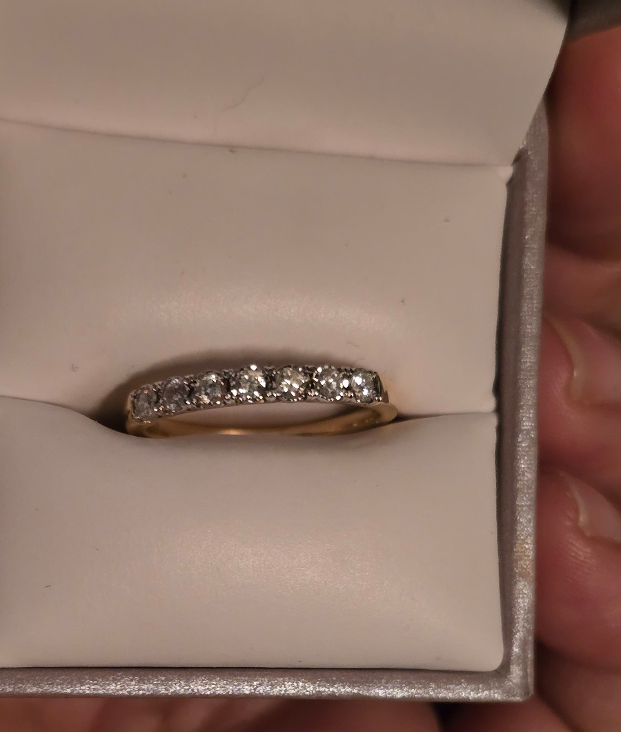 14k diamound Ring band