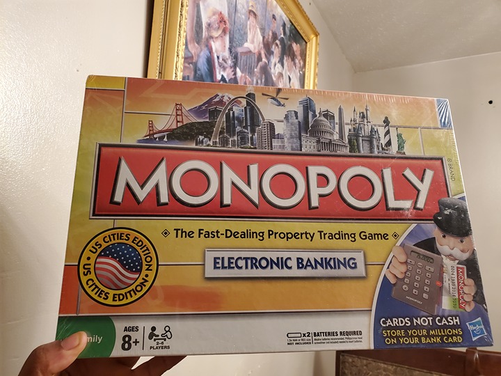 Monopoly Electronic Banking: US CITIES EDITION: NEW