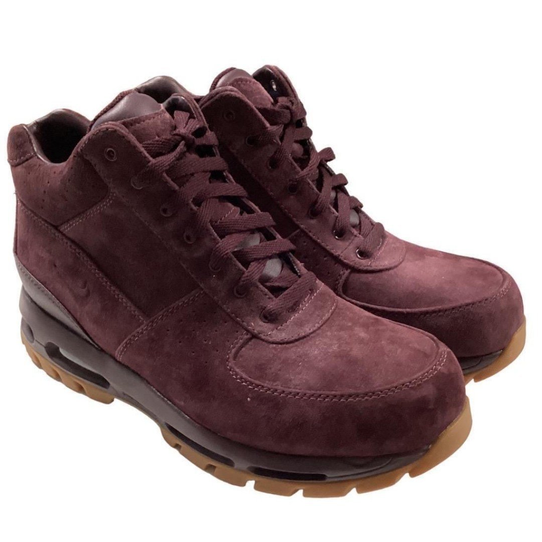 Nike Air Max Goadome ACG Mens 12 Boots Deep Burgundy Gum Bottom 865031-602