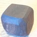 Dark cherry bakelite rough hewn cube for dice or prayer bead 102323cADZD