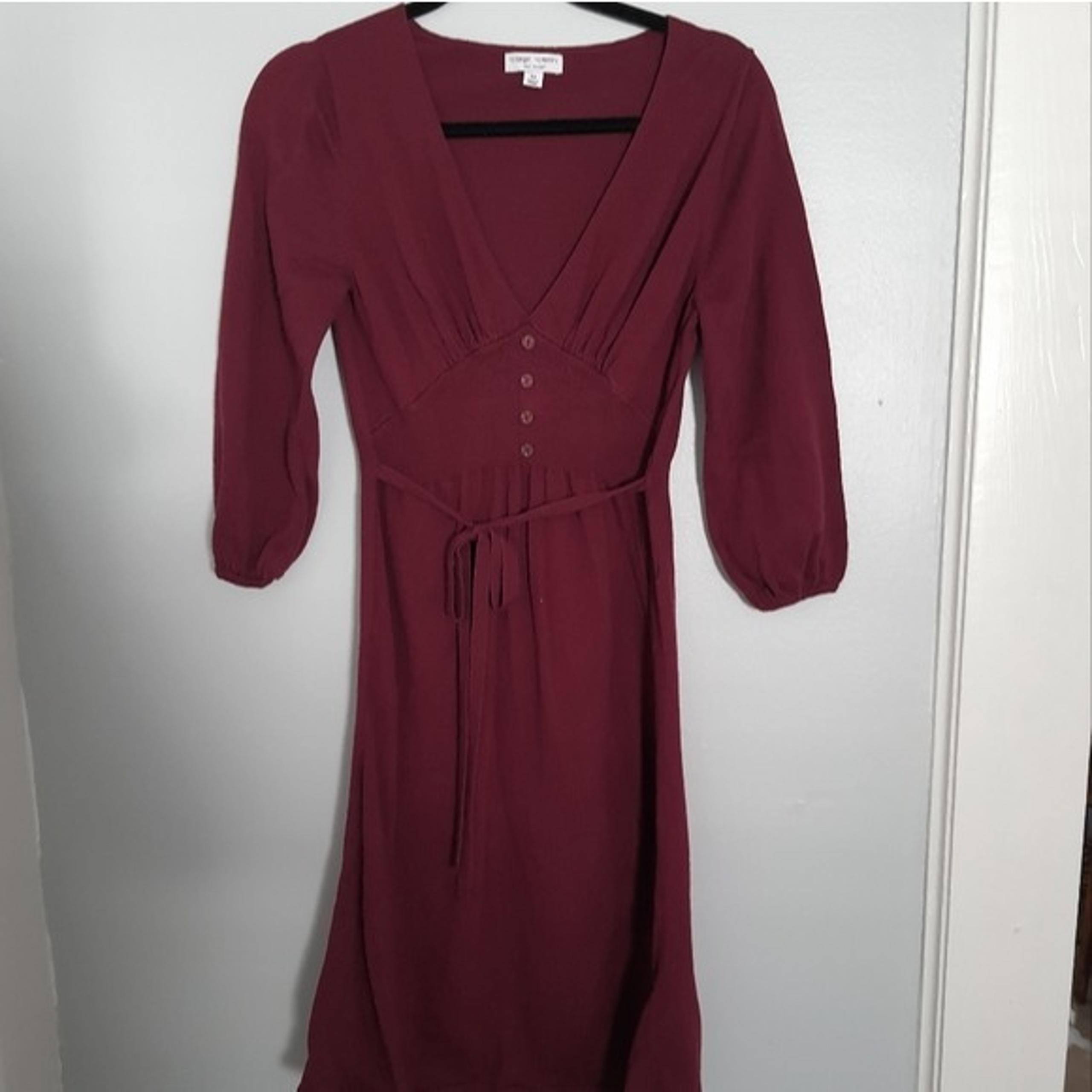 Liz Lange Red Maternity Dress