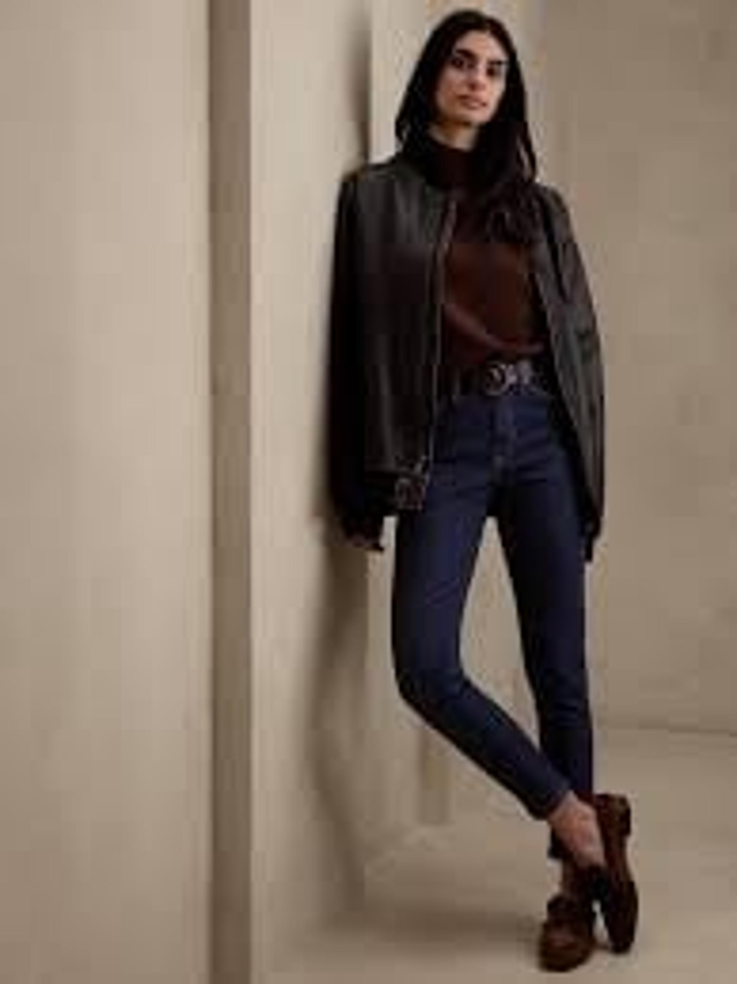 Womens Banana Republic HIGH-RISE SKINNY JEAN 27 nwt