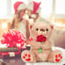 Valentine's Day Bear Stuffed Animal Toy 12 Inches