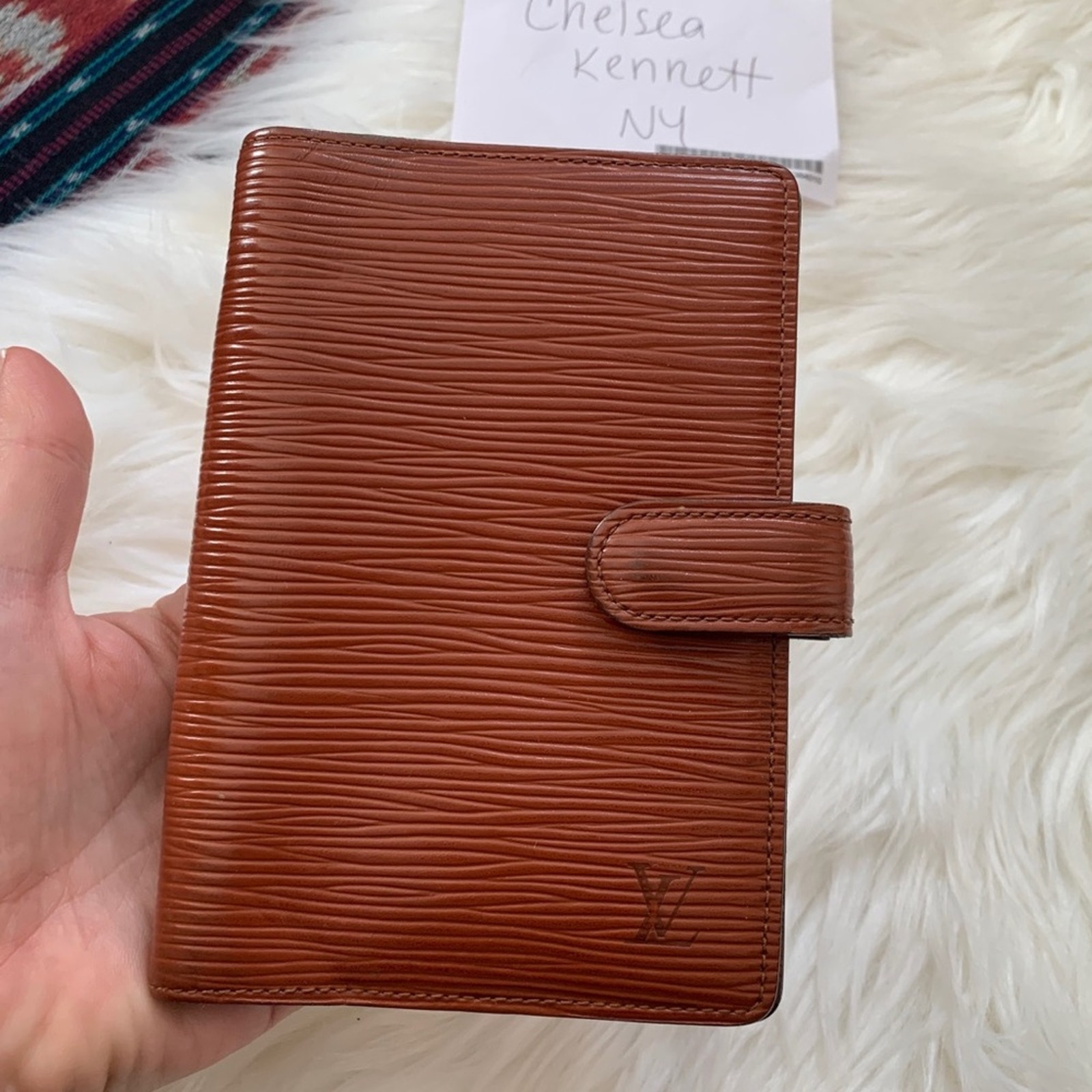 Louis Vuitton PM Epi Agenda Leather