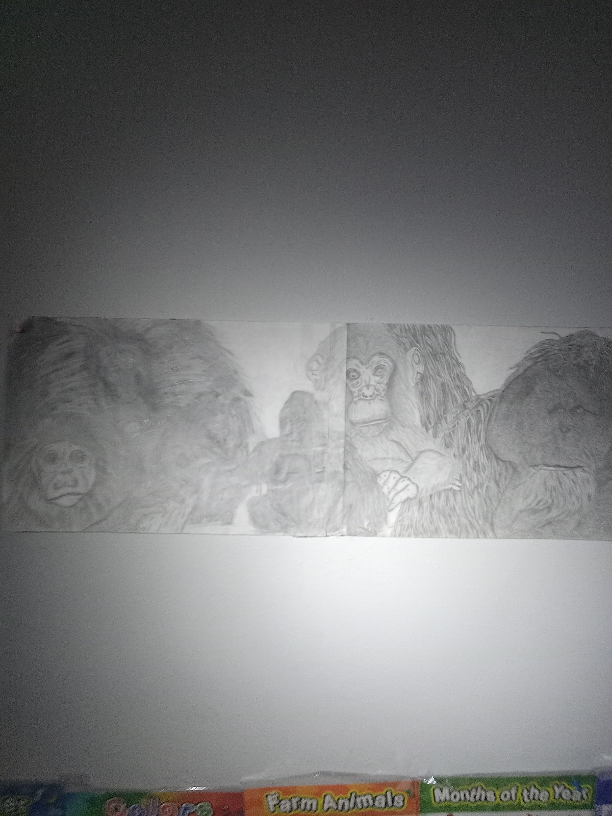 My Original Artwork of Ape Family United