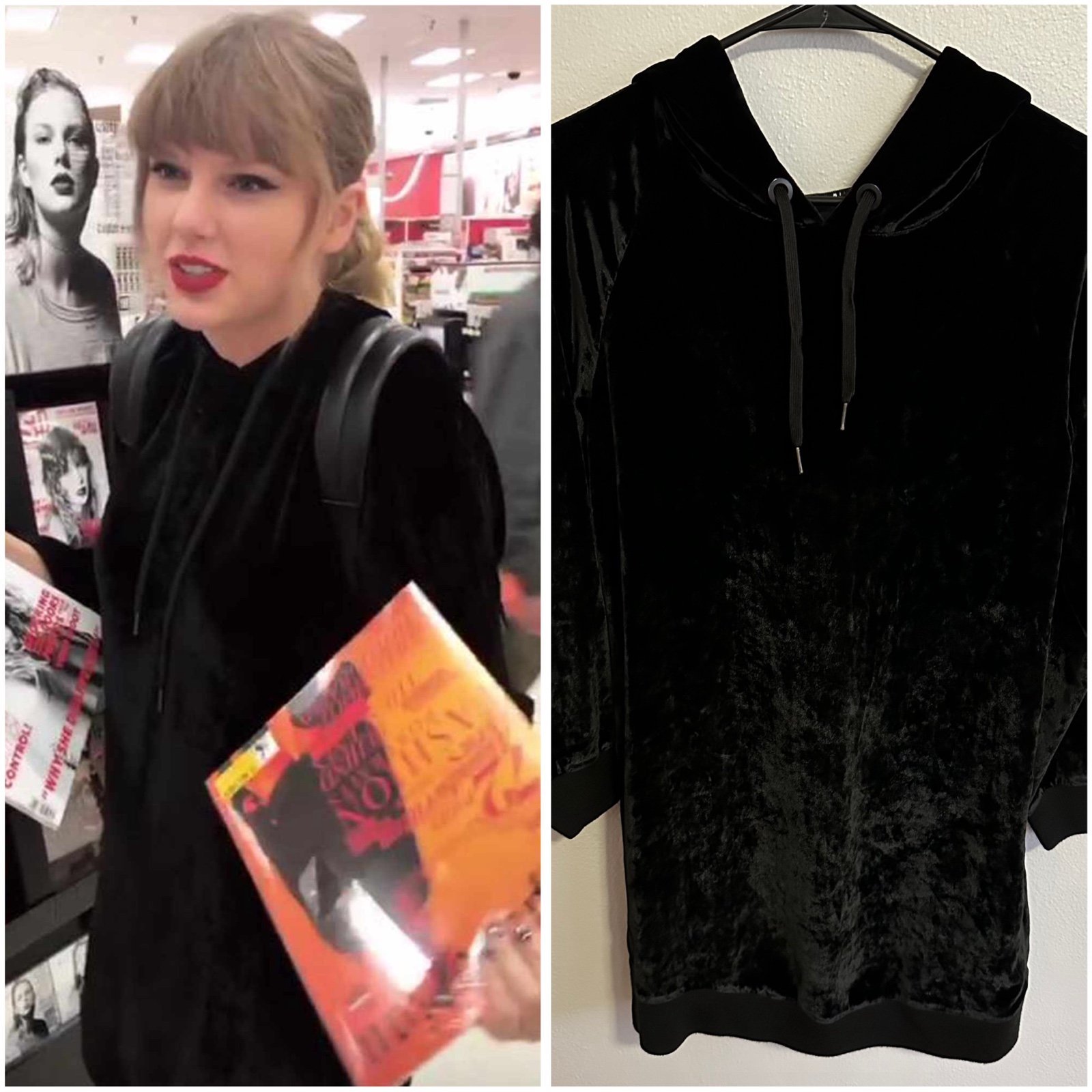Alice and Olivia North Sweatshirt Dress