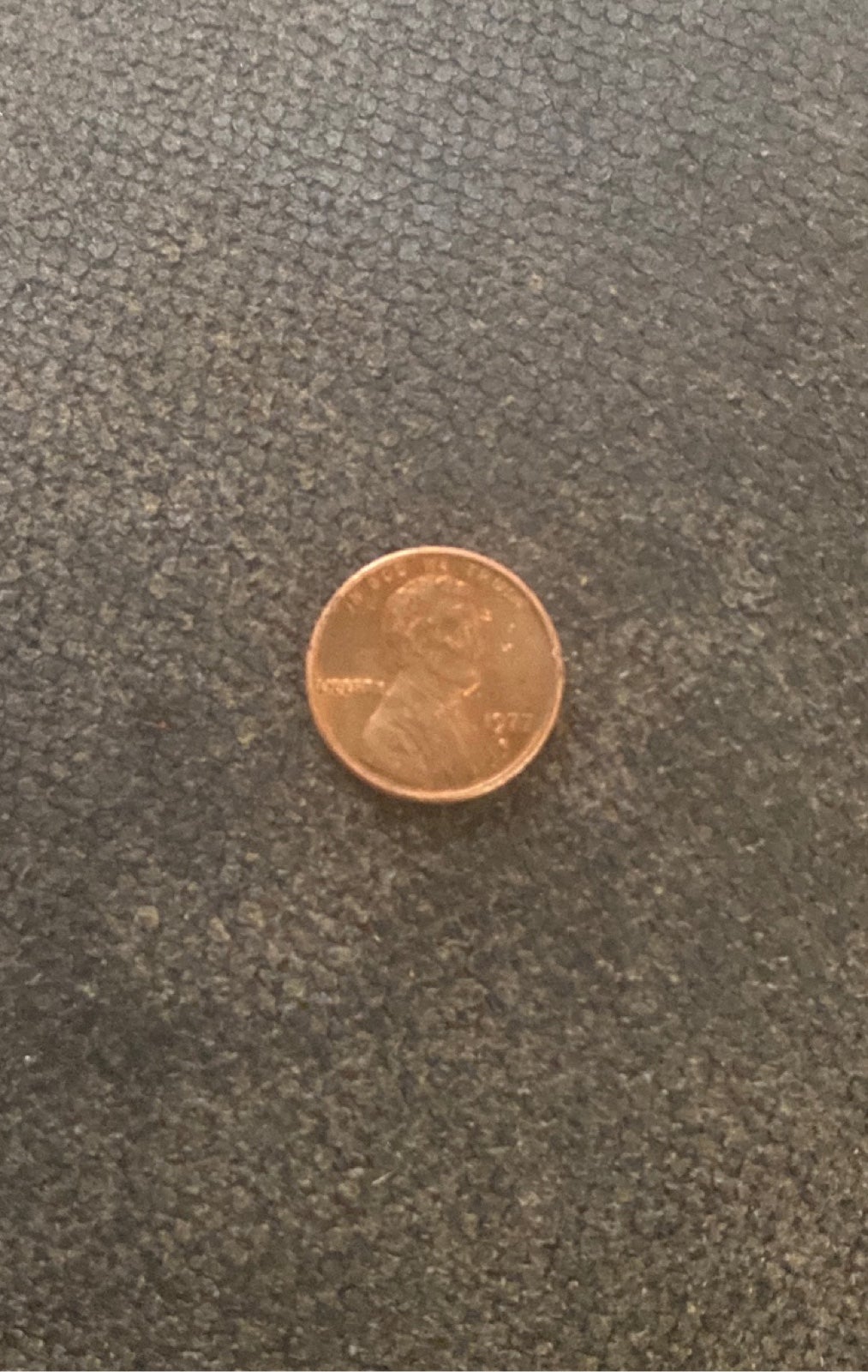 Penny from 1977 rare