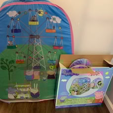 Brand new peppa pig tent 3 parts!
