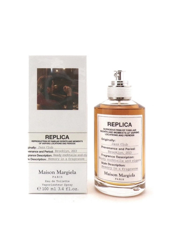 160 Replica Jazz Club by Maison Margiela 3.4 oz EDT Spray for Men BNIB!!