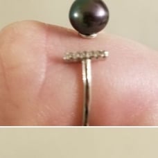 Real saltwater pearl