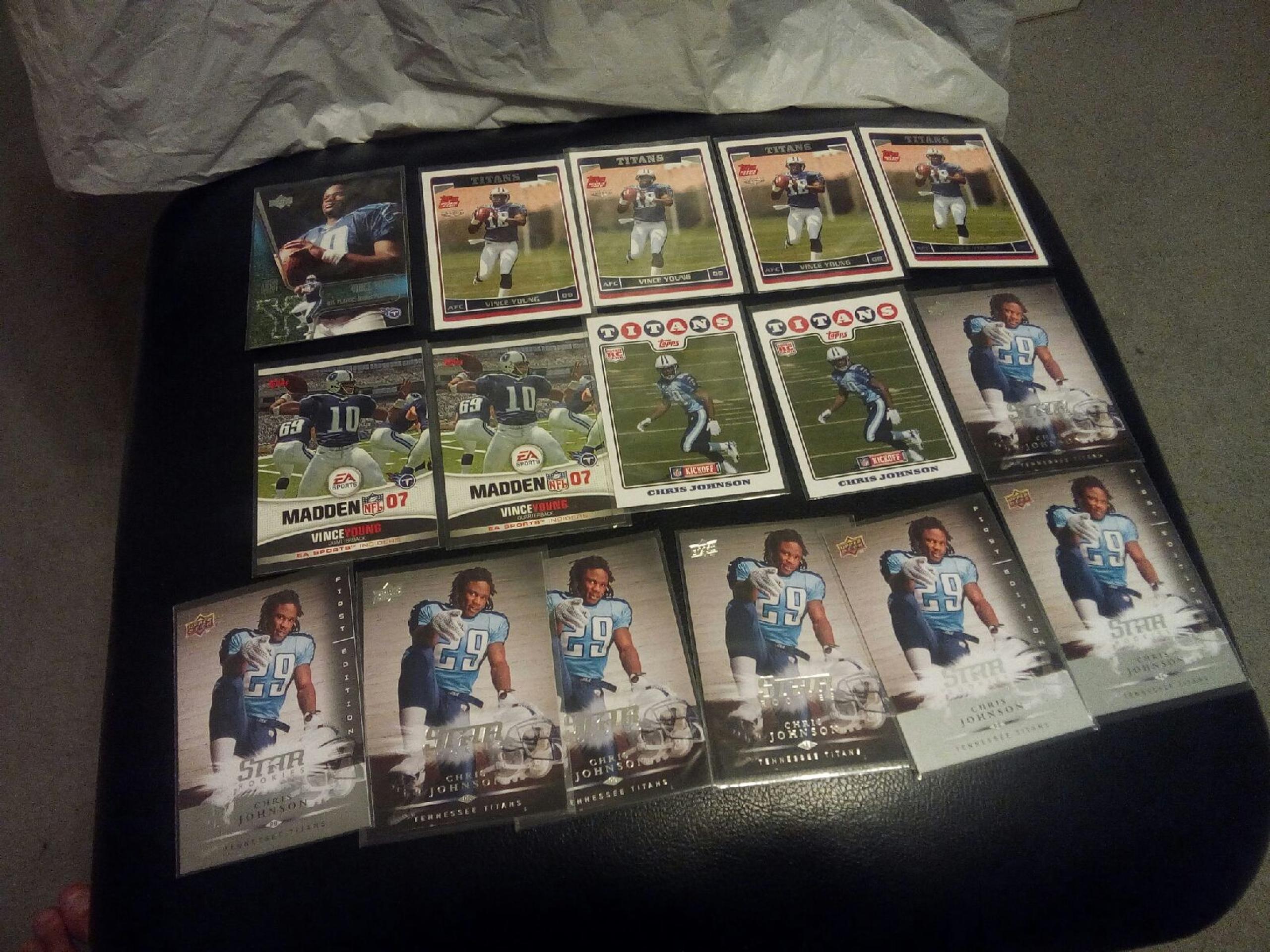 TENNESSEE TITANS ROOKIES SET OF 14