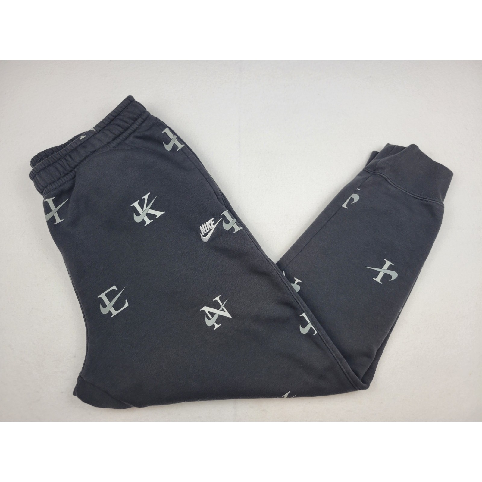 Nike Mens Sportswear Club Joggers Men's XL Black AOP All Over Print DV9611-010