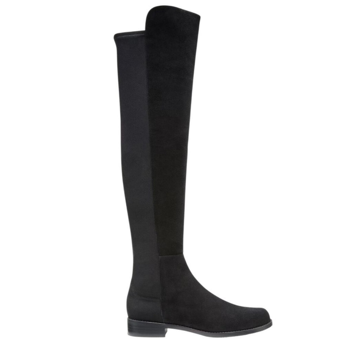Stuart Weitzman 5050 Boot In Suede Over The Knee Boot In Black Size 7.5