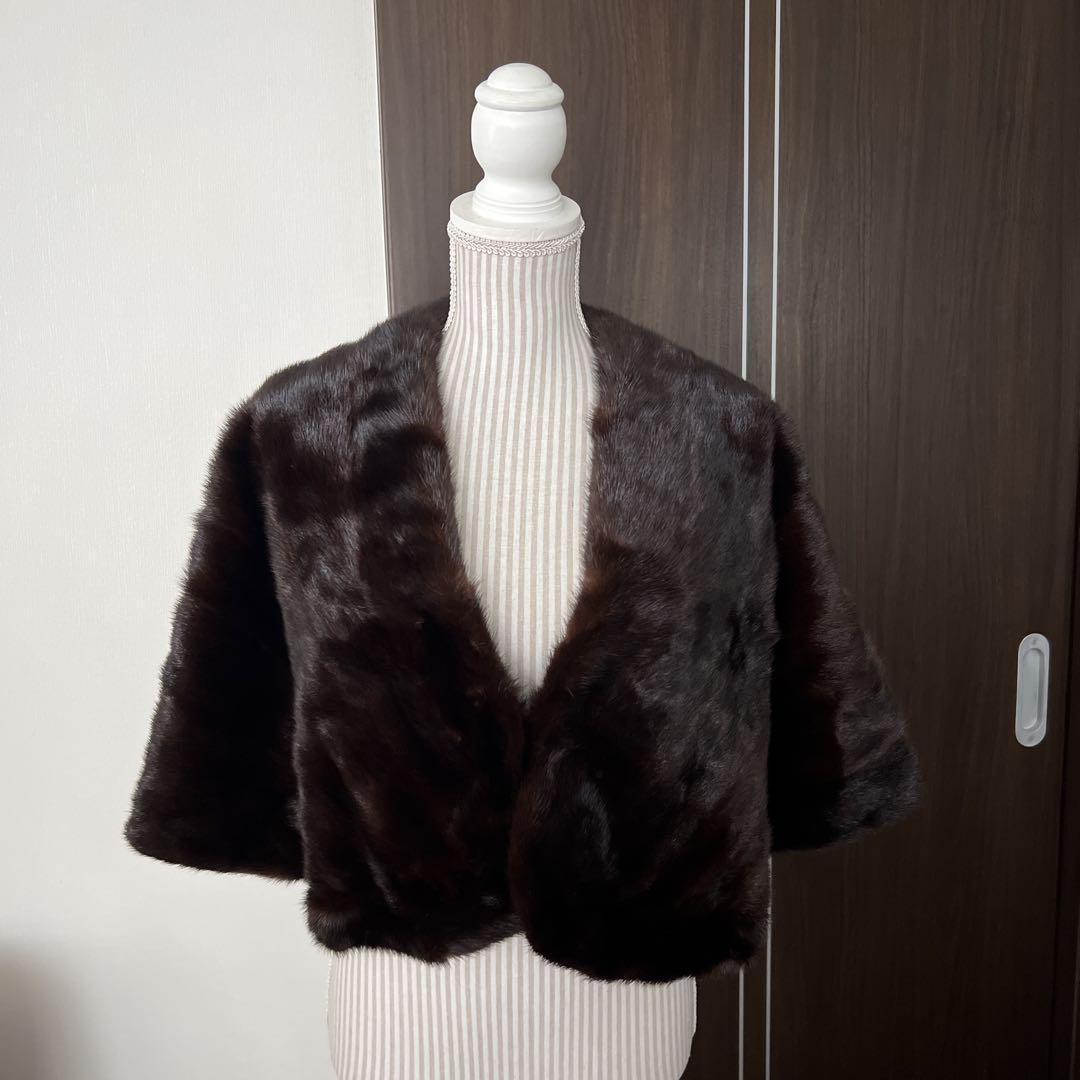 Excellent Condition SAGA MINK Cape☆
