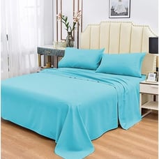 Bamboo Luxury Queen Sheet Set - Aqua