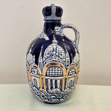Vintage 1960s Singing Decanter by Tilso Japan w/ Music Box Plays How Dry I Am