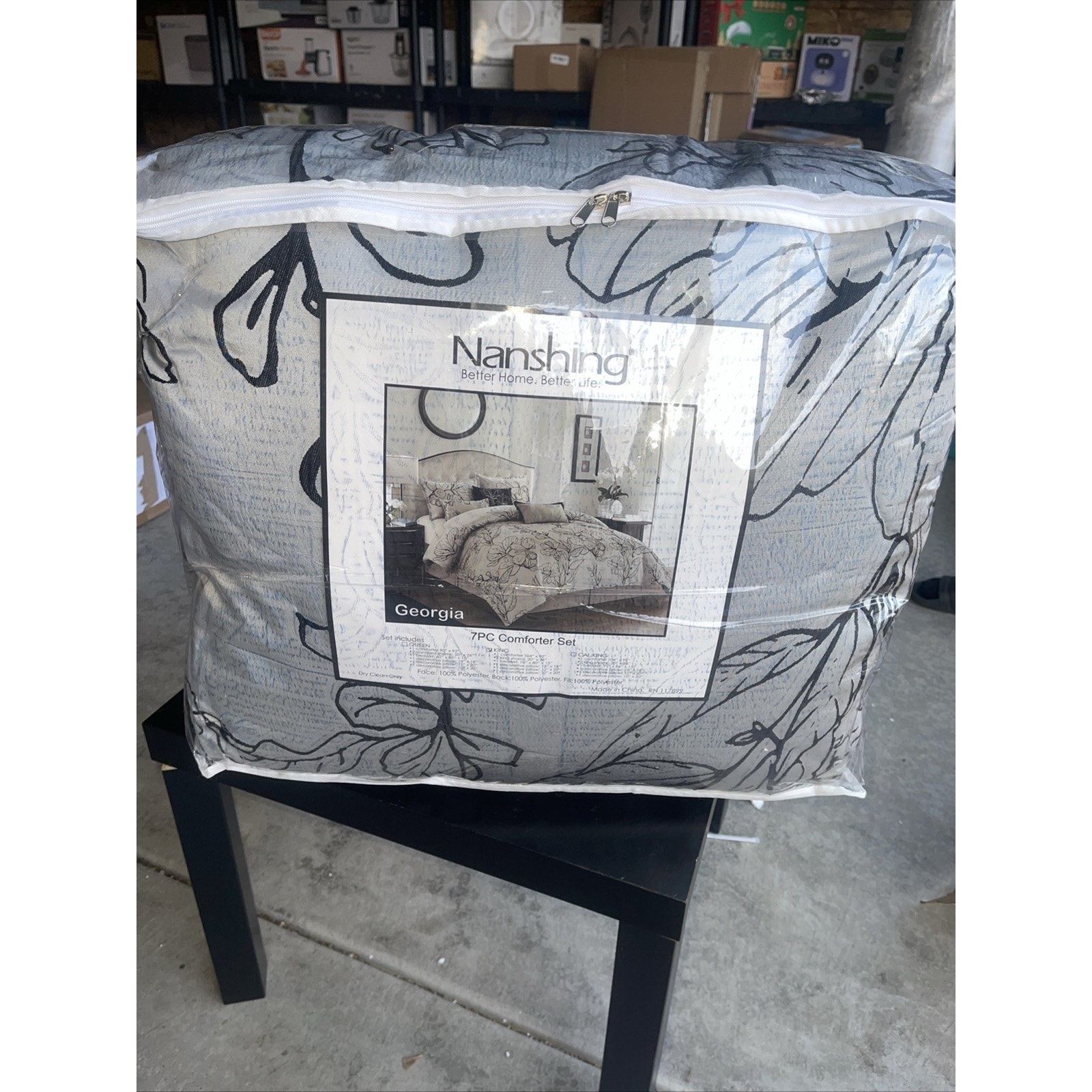 America Georgia 7 Piece King Comforter Set-RN 117899