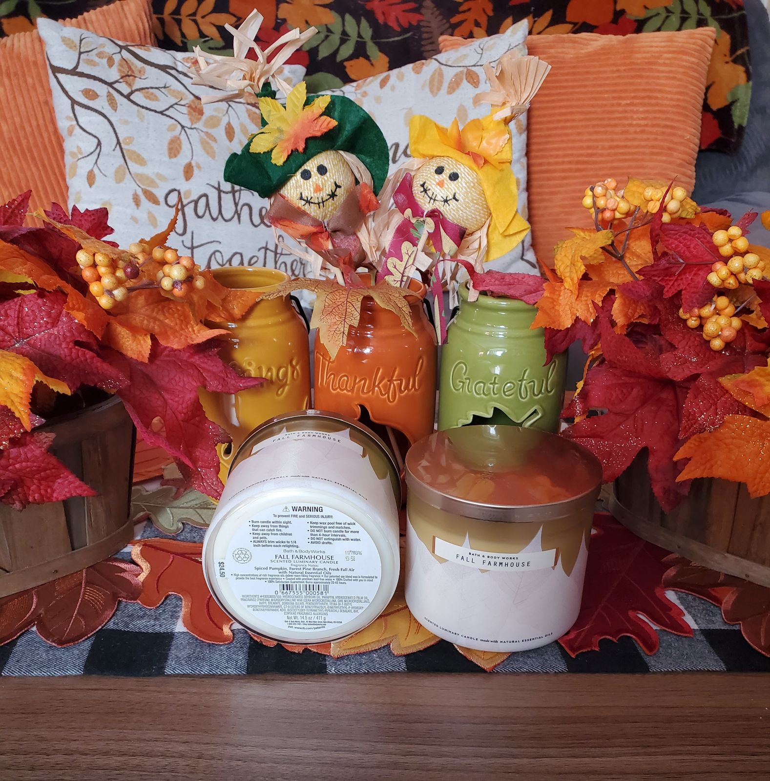 Bath and Body Works candles