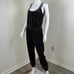 Commando Womens Size M Brown Velvet Tank Jogger Jumpsuit Athleisure Relaxed Fit