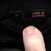 Kenneth Cole New York Men's black button down size medium coat. 55% Wool