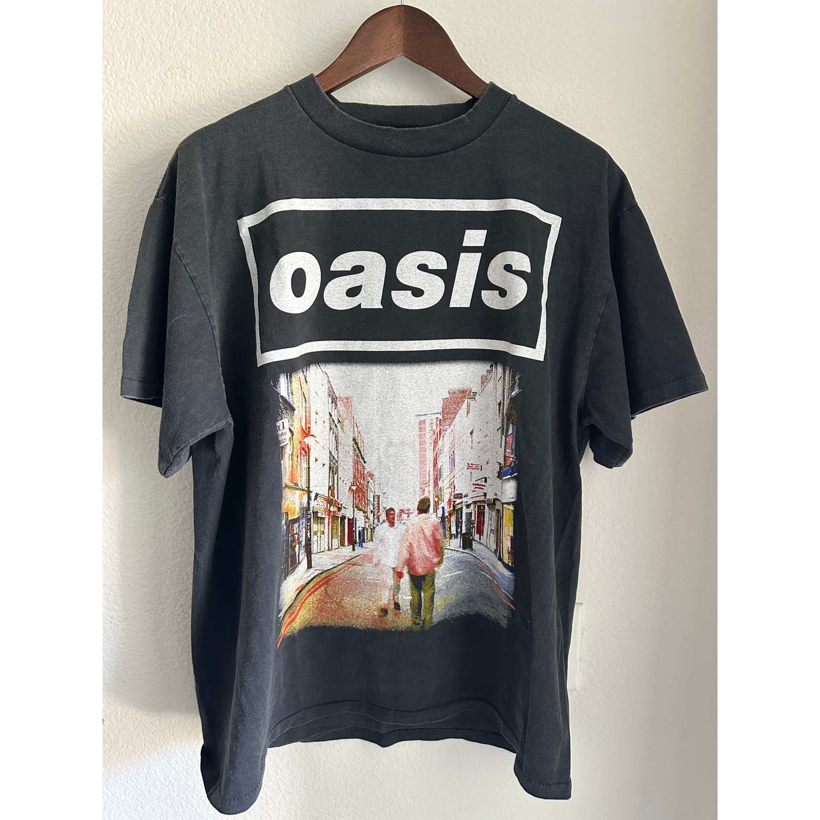 Oasis "(What's the Story) Morning Glory?" Vintage Reprint Single Stitch T-shirt