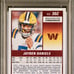 2024 Panini Score #302 Jayden Daniels Rookie RC PSA 9 Mint Washington Commanders