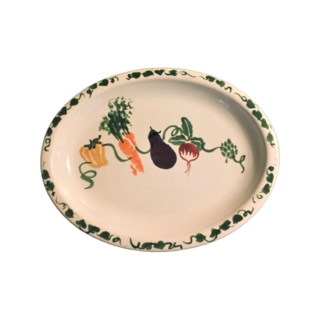 Chaparral Pottery Oval Vegetable Platter