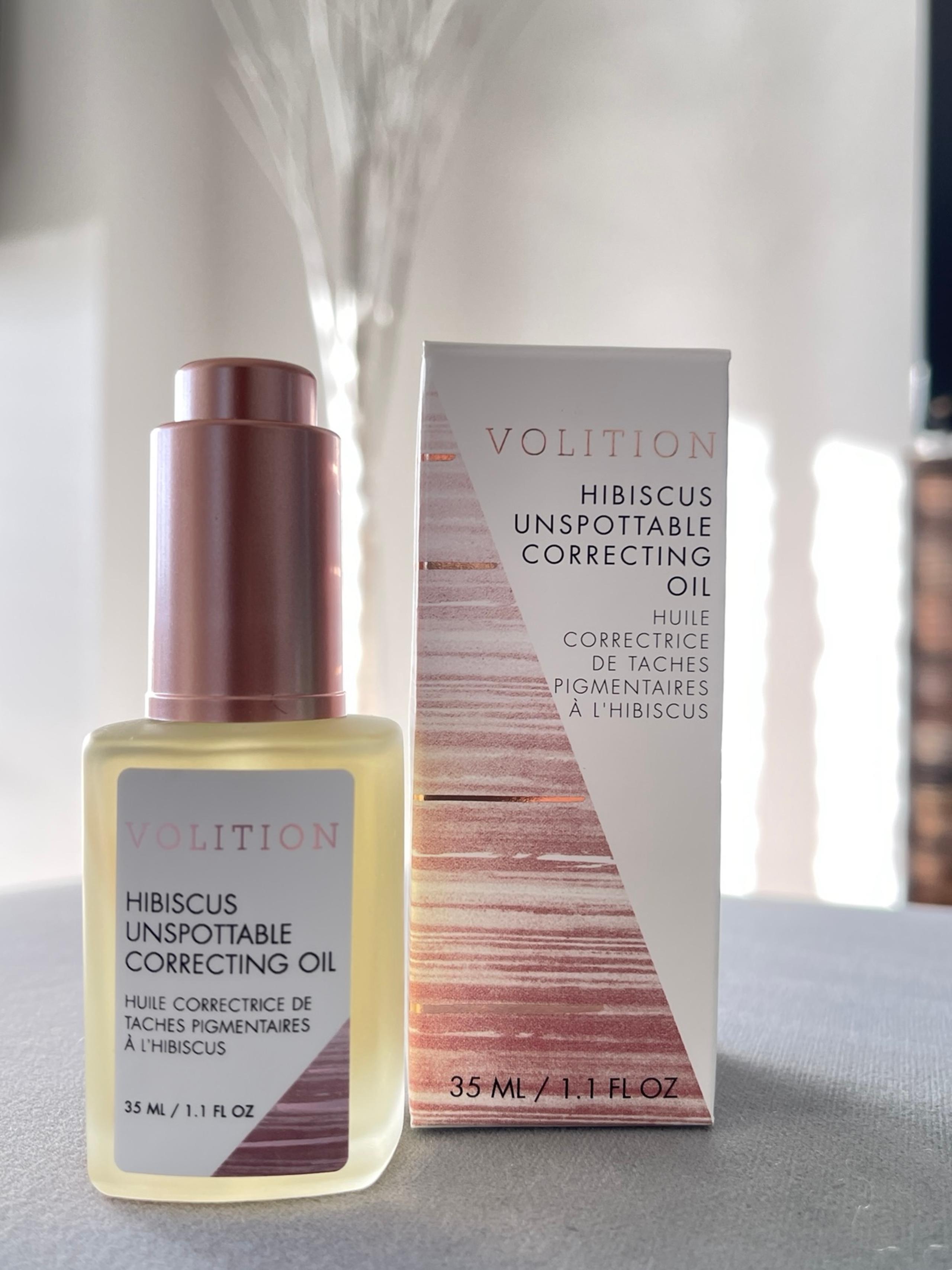 VOLITION Hibiscus Unspottable Correcting Oil - vegan - cruelty free - clean