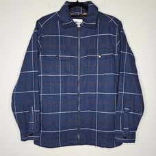 NWT William Rast Men's Blue/Full Zip Lined Jacket Size Small