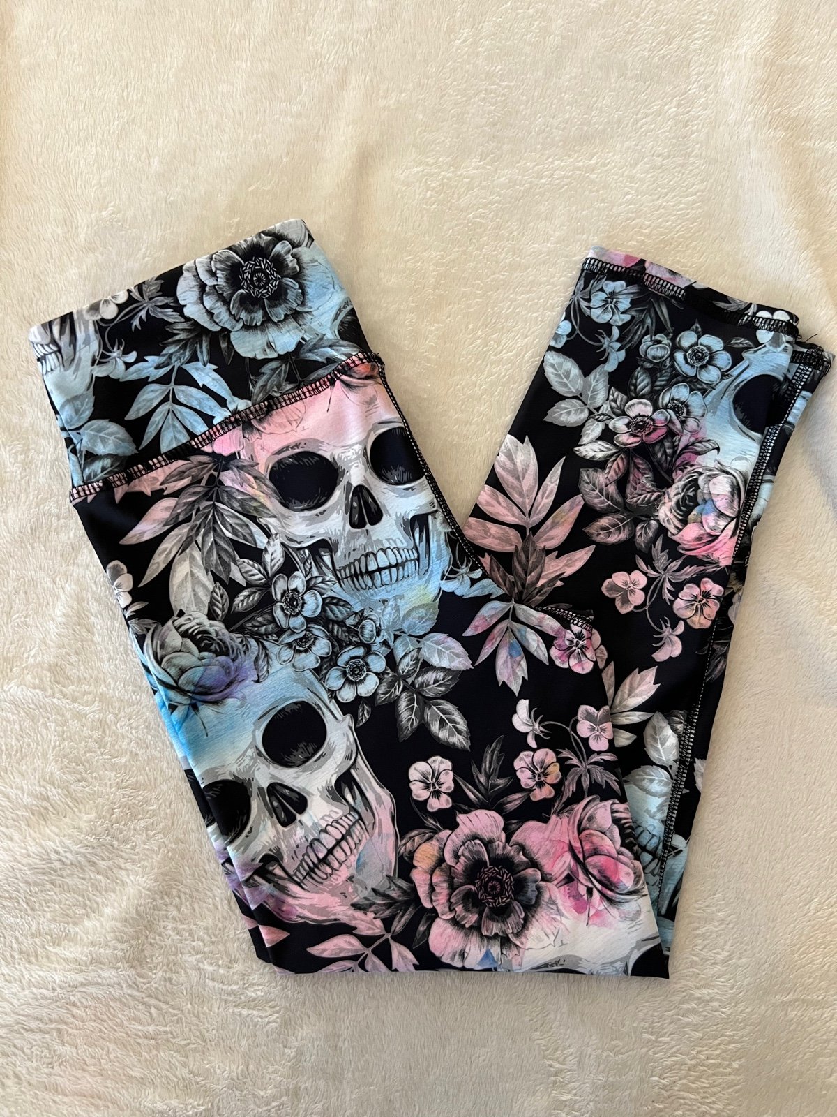 Evcr skull leggings discount