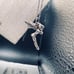 Vintage Sterling 3-D Tinker Bell Fairy Pendant with chain