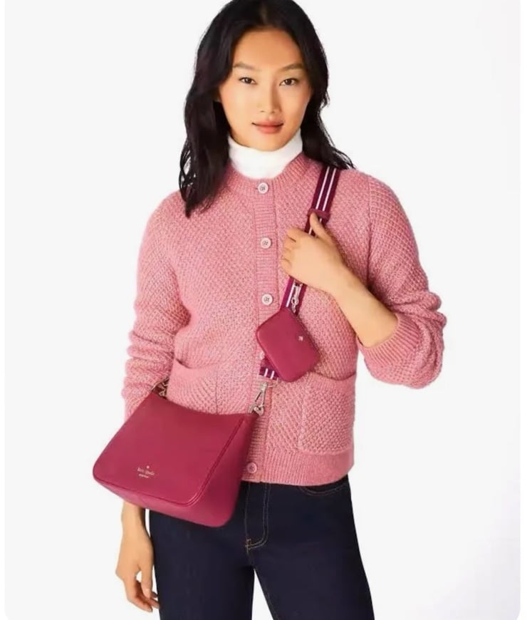 Kate Spade Rosie Shoulder Bag With Tech Attachment AirPod Renaissance Rosie NWT