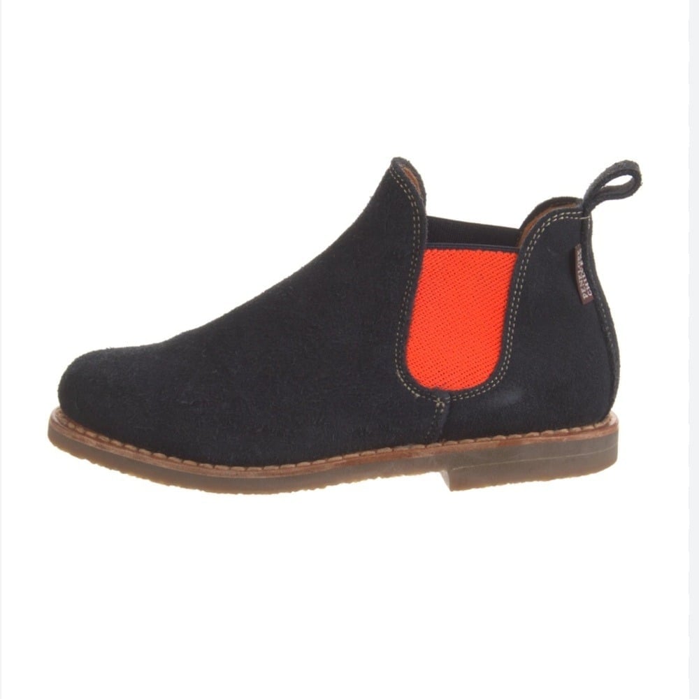 Women's Penelope Chilvers Suede Gray Ankle Chelsea Bootie Size 40