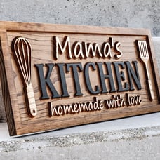 Personalized Kitchen Name Tags | Customized Mother's Day Gifts for Mom
