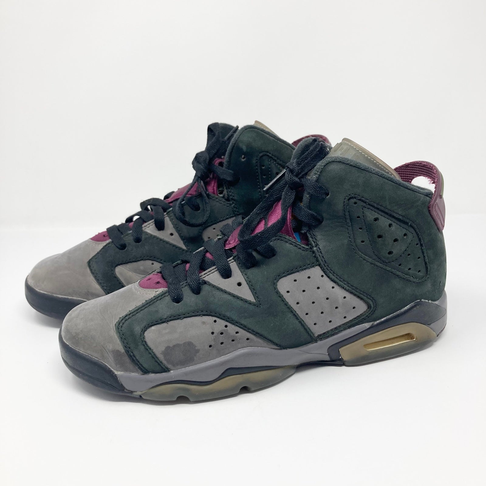 Nike Air Jordan 6 Retro Bordeaux GS Shoes 384665-063 Size 7Y/8.5 Womens