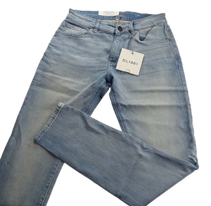 DL1961 Men's Hunter Skinny Jeans Size 29 X 32 Merriment Light Wash Stretch