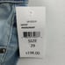 DL1961 Men's Hunter Skinny Jeans Size 29 X 32 Merriment Light Wash Stretch