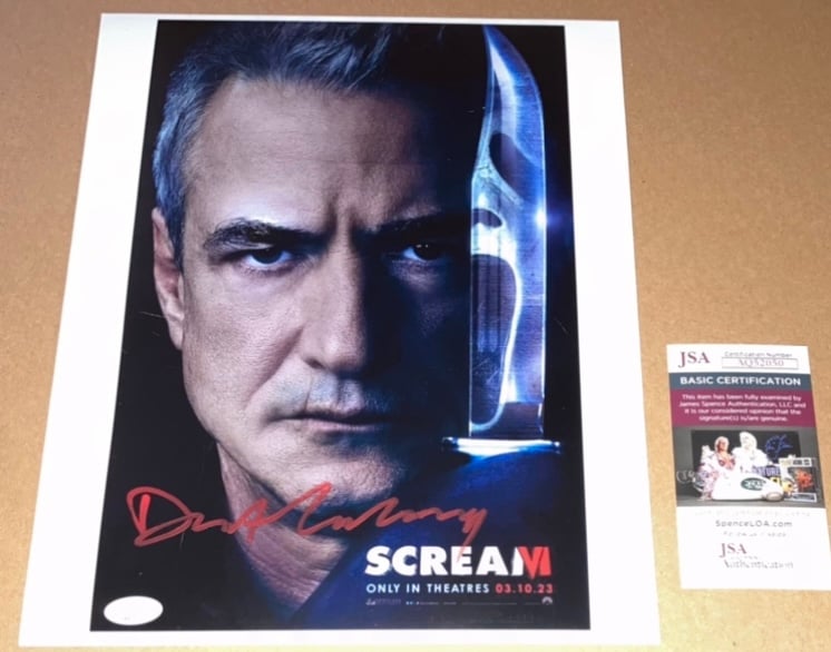 DERMOT MULRONEY SIGNED AUTOGRAPHED 11X14 PHOTO SCREAM VI POSTER JSA COA RARE!