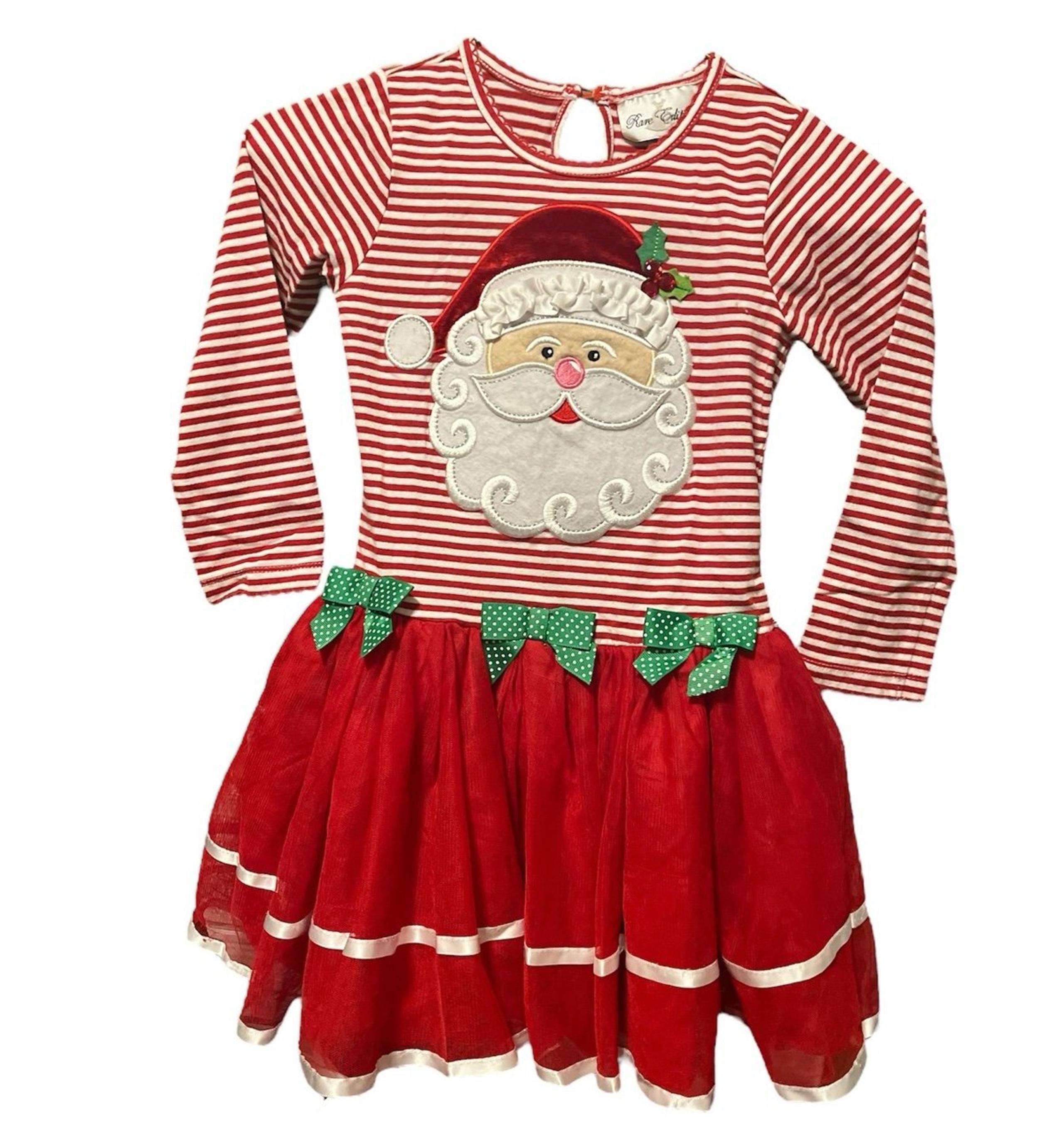 Rare Editions Santa Tulle Tutu Dress