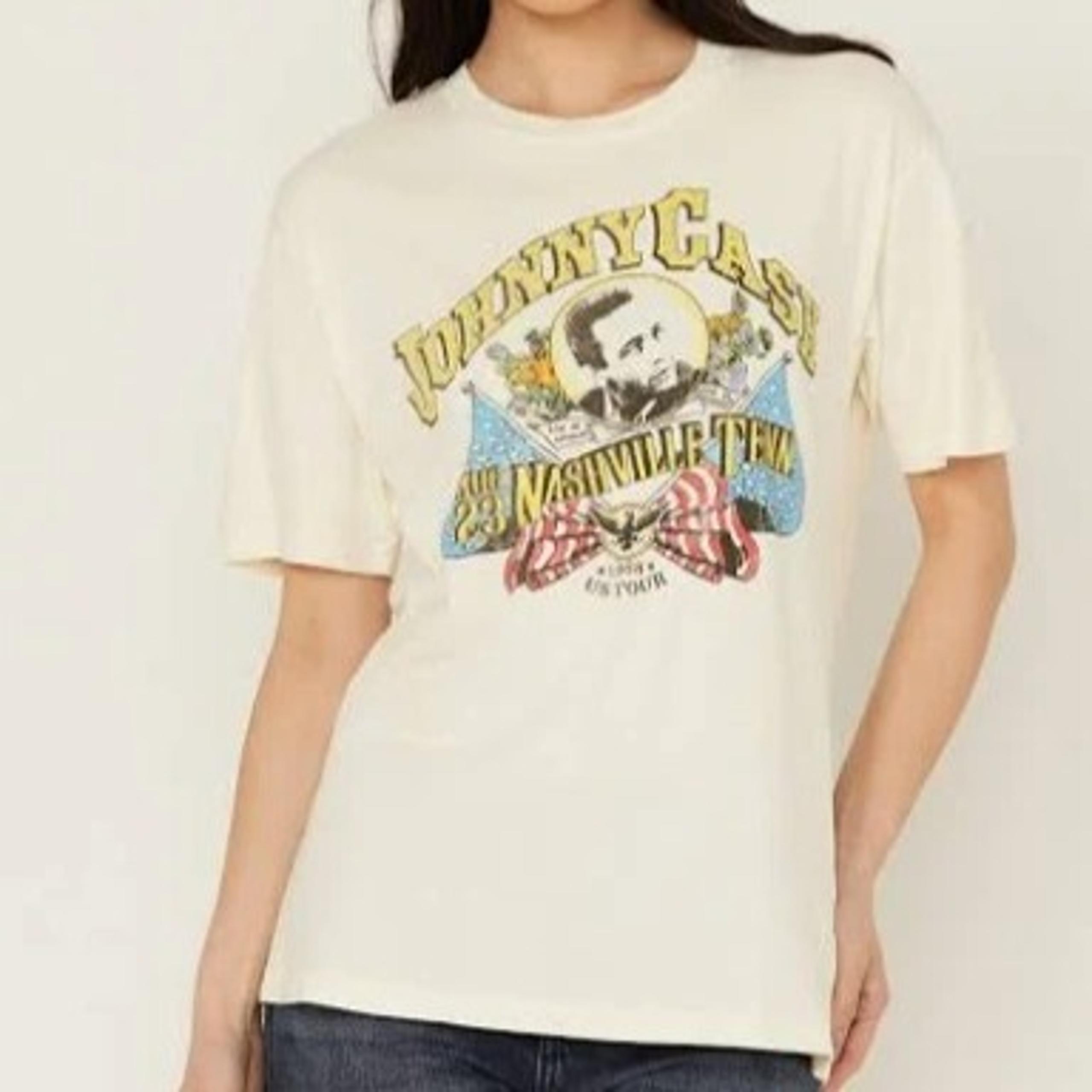 Daydreamer Johnny Cash Nashville Tee, Size 1X,  Vintage Band Graphic Tee