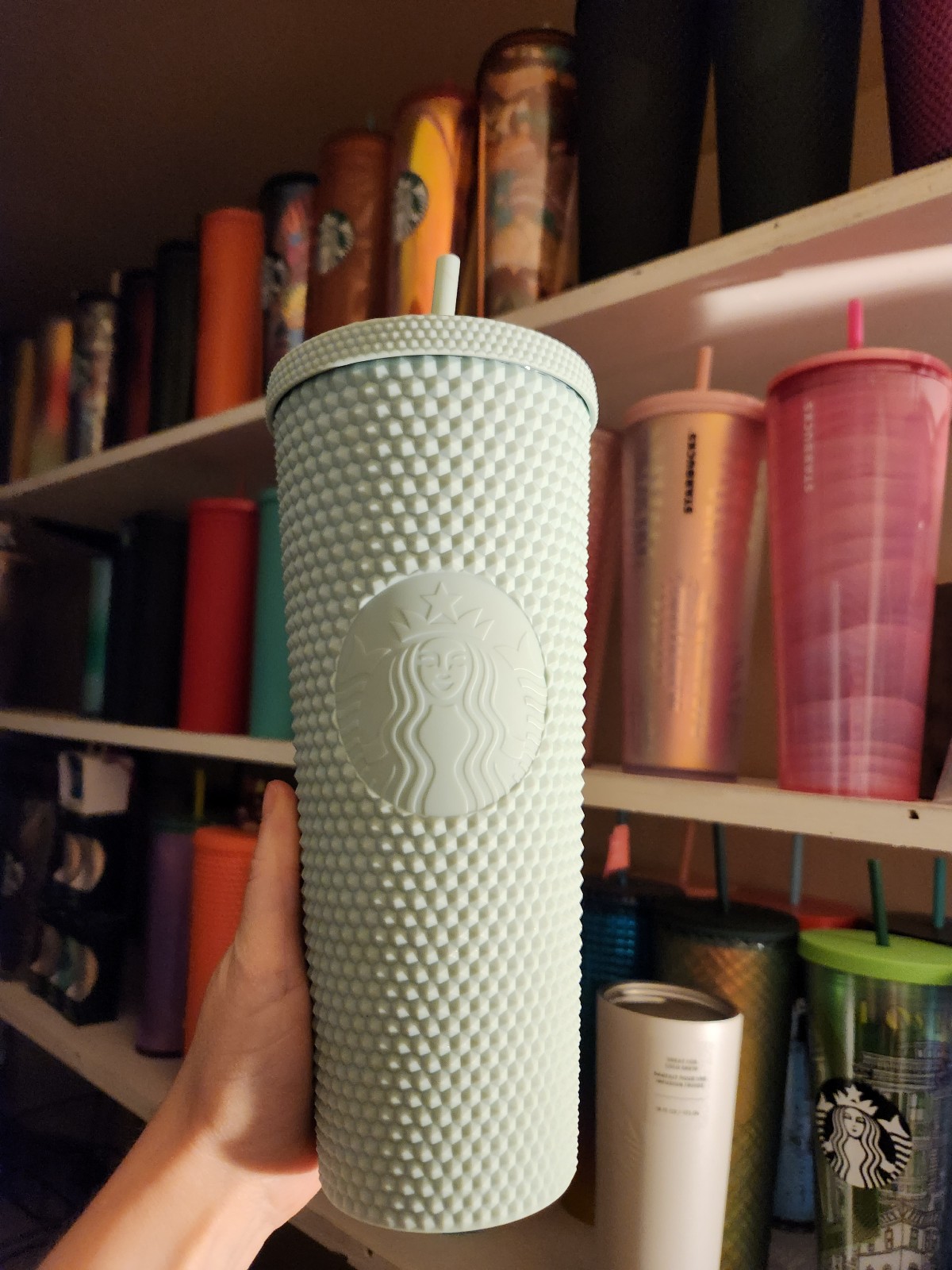 Starbucks Matte Blue Studded Venti Tumbler