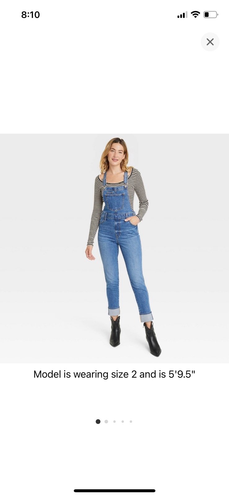 Universal Thread nwt overalls