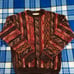 Vintage Rare Norm Thompson Knitted Pullover Sweater Biggie Coogi Style Large L