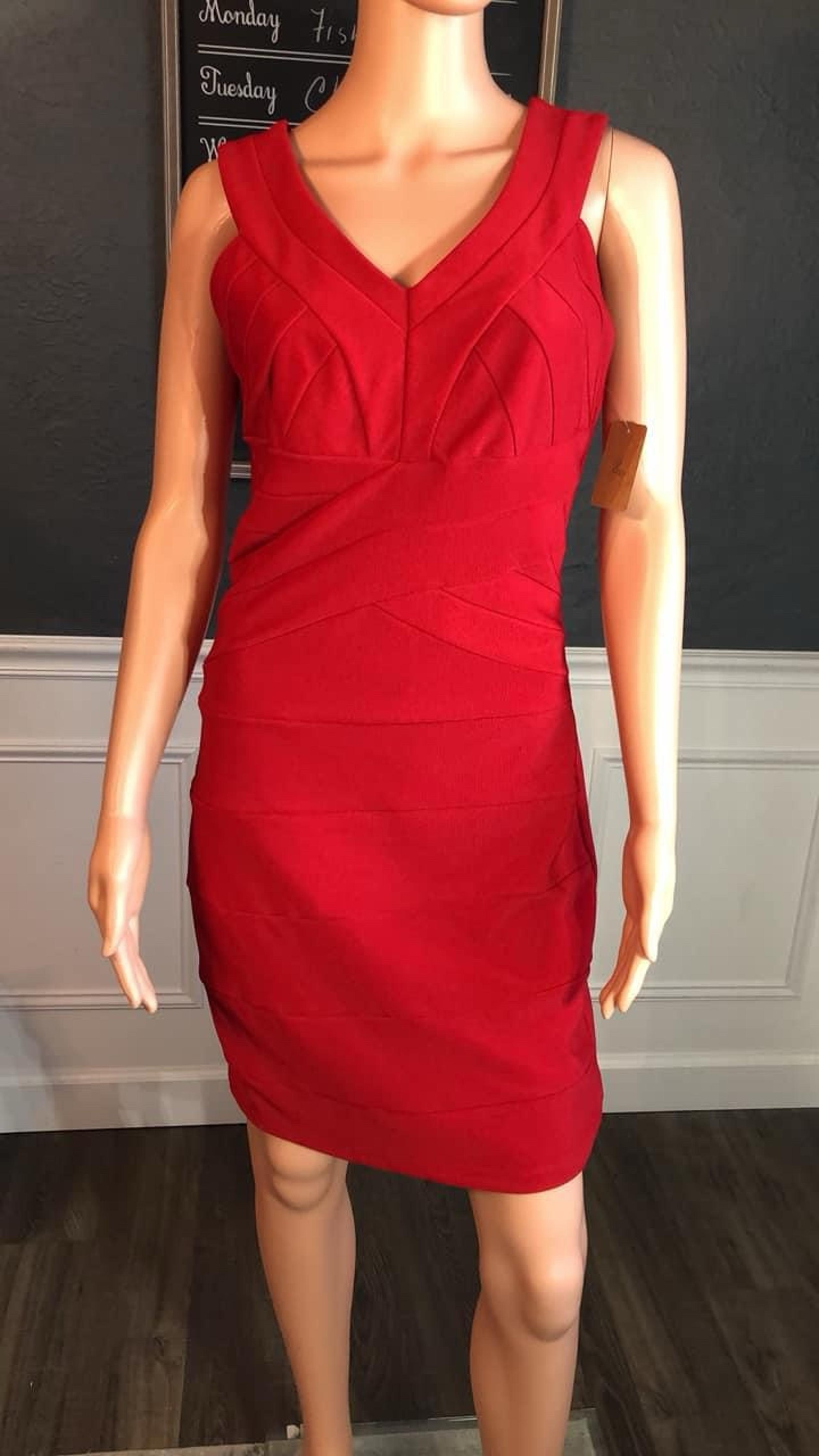 2187 Ruby Rox Red Dress 11