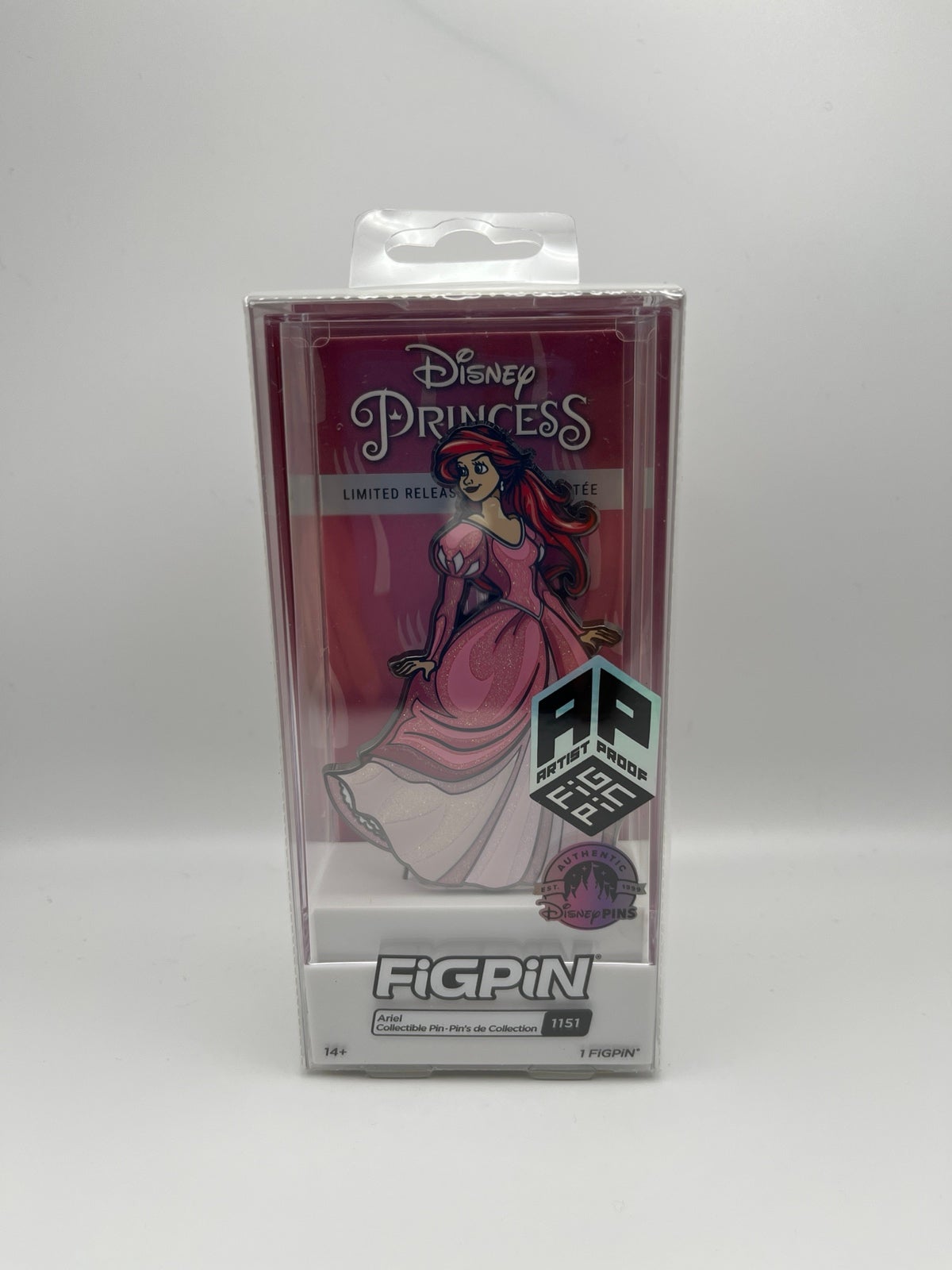 Disney Ariel Pink Dress FiGPiN AP The Little Mermaid