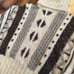 Vintage Sweater Wool & Linen 3D Knit Crochet Pom Turtleneck Women’s Small