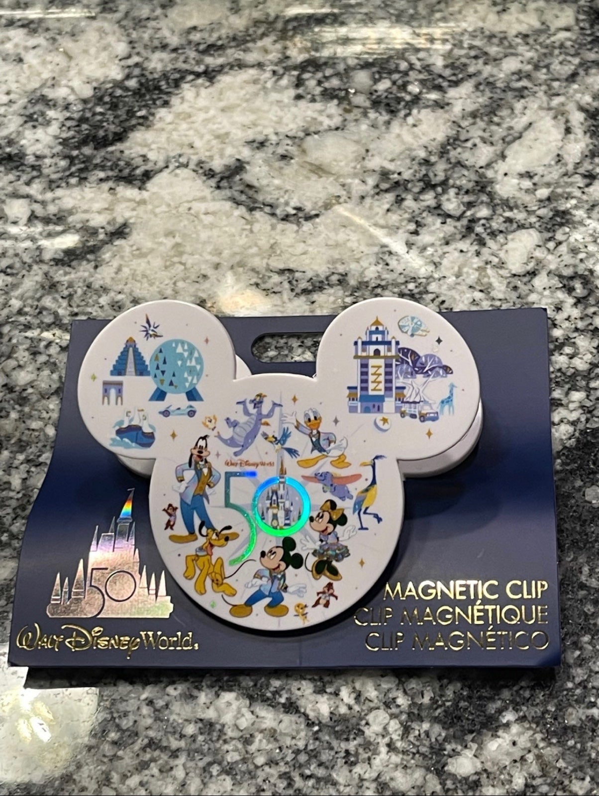 Disney 59th Anniversary Magnet Clip