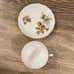Vintage Royal Vale England bone china teacup and saucer with display stand