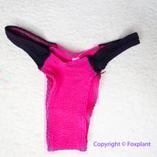 New! Bond Eye Free People bikini bottom pink black color block, one size