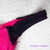 New! Bond Eye Free People bikini bottom pink black color block, one size